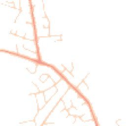 Daytime road noise heatmap for S44 5TY