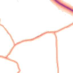 Daytime road noise heatmap for S44 5XB