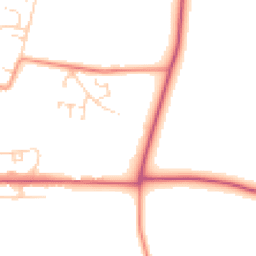 Daytime road noise heatmap for S44 6FY