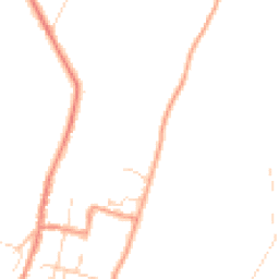 Daytime road noise heatmap for S44 6GU