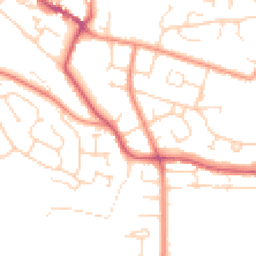 Daytime road noise heatmap for S44 6HJ