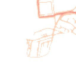 Daytime road noise heatmap for S44 6JQ