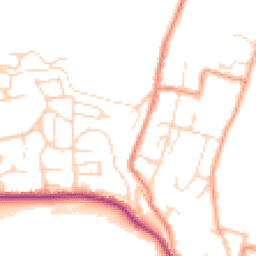 Daytime road noise heatmap for S44 6RR