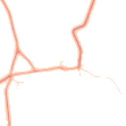 Daytime road noise heatmap for S44 6TE