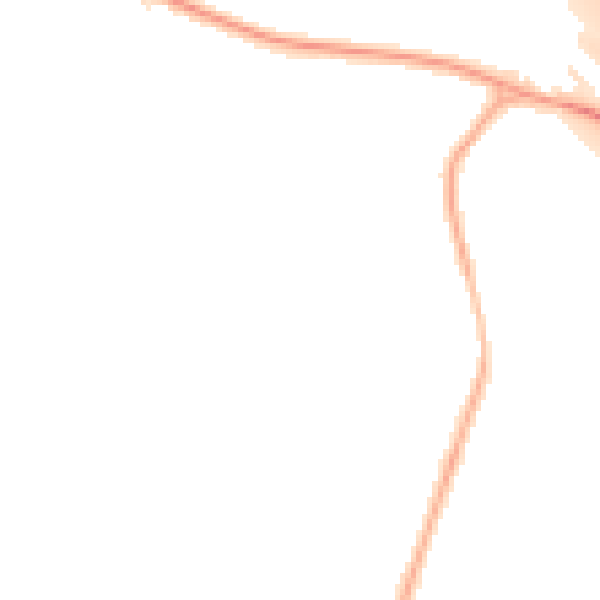 Night-time road noise heatmap for S5 0GZ