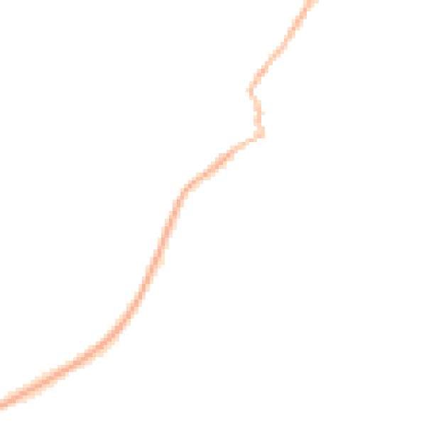 Night-time road noise heatmap for S5 9DB