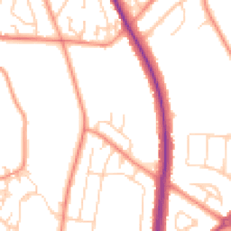 Daytime road noise heatmap for S6 1AP