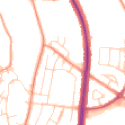 Daytime road noise heatmap for S6 1AS