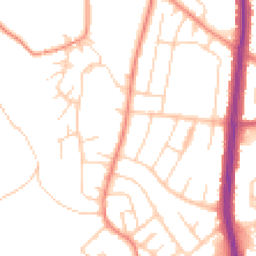 Daytime road noise heatmap for S6 1BH
