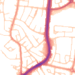 Daytime road noise heatmap for S6 1JE
