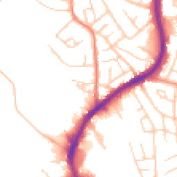 Daytime road noise heatmap for S6 1LG