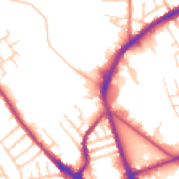 Daytime road noise heatmap for S6 1NH
