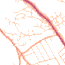 Daytime road noise heatmap for S6 1TZ
