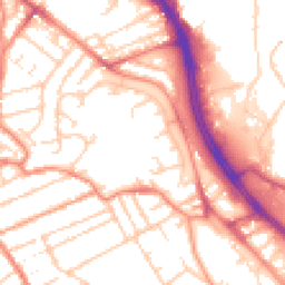Daytime road noise heatmap for S6 2TP
