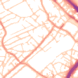 Daytime road noise heatmap for S6 3GX
