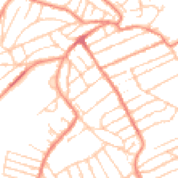 Daytime road noise heatmap for S6 3TN