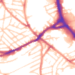 Daytime road noise heatmap for S6 4NH
