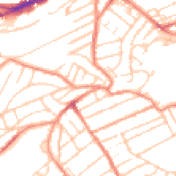Daytime road noise heatmap for S6 5AJ