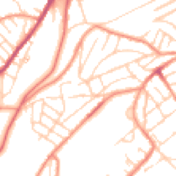 Daytime road noise heatmap for S6 5BQ