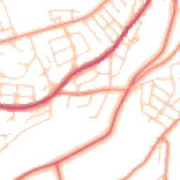 Daytime road noise heatmap for S6 5GQ