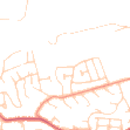 Daytime road noise heatmap for S6 5LP