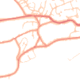 Daytime road noise heatmap for S6 6DB