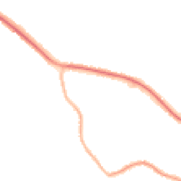 Night-time road noise heatmap for S61 1PA