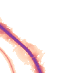 Night-time road noise heatmap for S61 2DQ