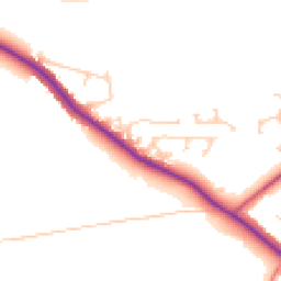 Daytime road noise heatmap for S61 2NY