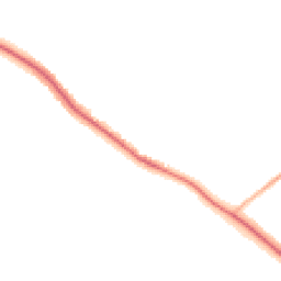 Night-time road noise heatmap for S61 2NY