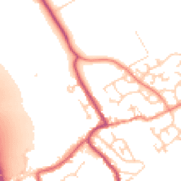 Daytime road noise heatmap for S61 2RS