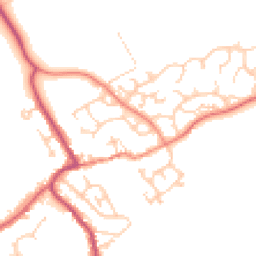 Daytime road noise heatmap for S61 2SN