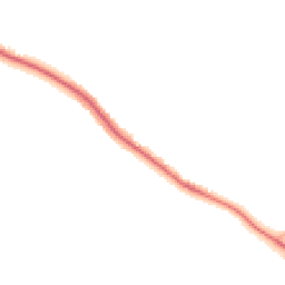 Night-time road noise heatmap for S61 2SR