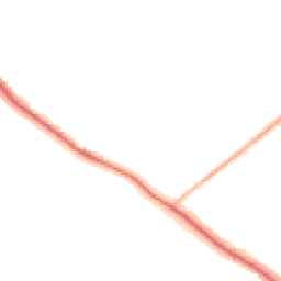 Night-time road noise heatmap for S61 2XT