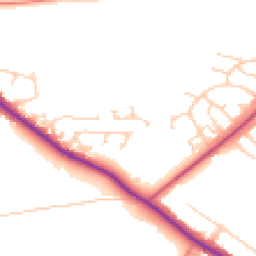 Daytime road noise heatmap for S61 2XU