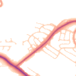 Daytime road noise heatmap for S61 3BG