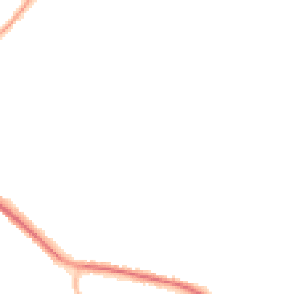 Night-time road noise heatmap for S61 3JR