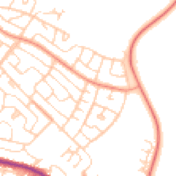 Daytime road noise heatmap for S61 3SG