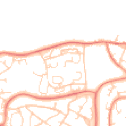 Daytime road noise heatmap for S61 4DG