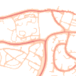 Daytime road noise heatmap for S61 4HF