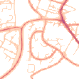 Daytime road noise heatmap for S61 4QU