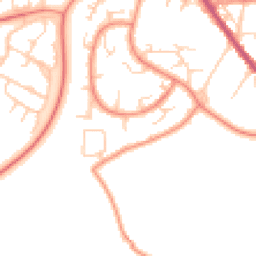 Daytime road noise heatmap for S61 4RE