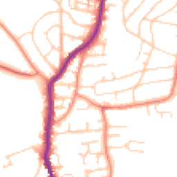 Daytime road noise heatmap for S62 5AF