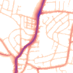 Daytime road noise heatmap for S62 5AL