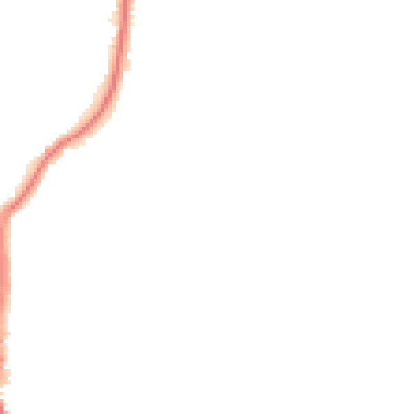 Night-time road noise heatmap for S62 5BG
