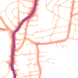 Daytime road noise heatmap for S62 5DF