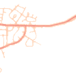 Daytime road noise heatmap for S62 5LW
