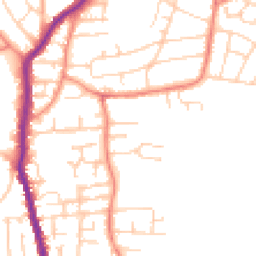 Daytime road noise heatmap for S62 6AD