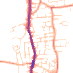 Daytime road noise heatmap for S62 6AH
