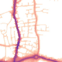 Daytime road noise heatmap for S62 6DA